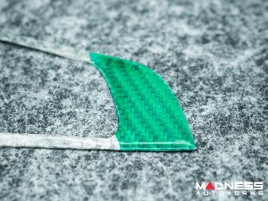 Alfa Romeo Giulia Steering Wheel Trim - Italian Theme - Std Model - Control Trim - Carbon Fiber - Pre '20 models - Feroce Carbon Alfa Romeo Giulia Steering Wheel Trim - Italian Theme - Std Model - Control Trim - Carbon Fiber - Pre '20 models - Feroce Carbon